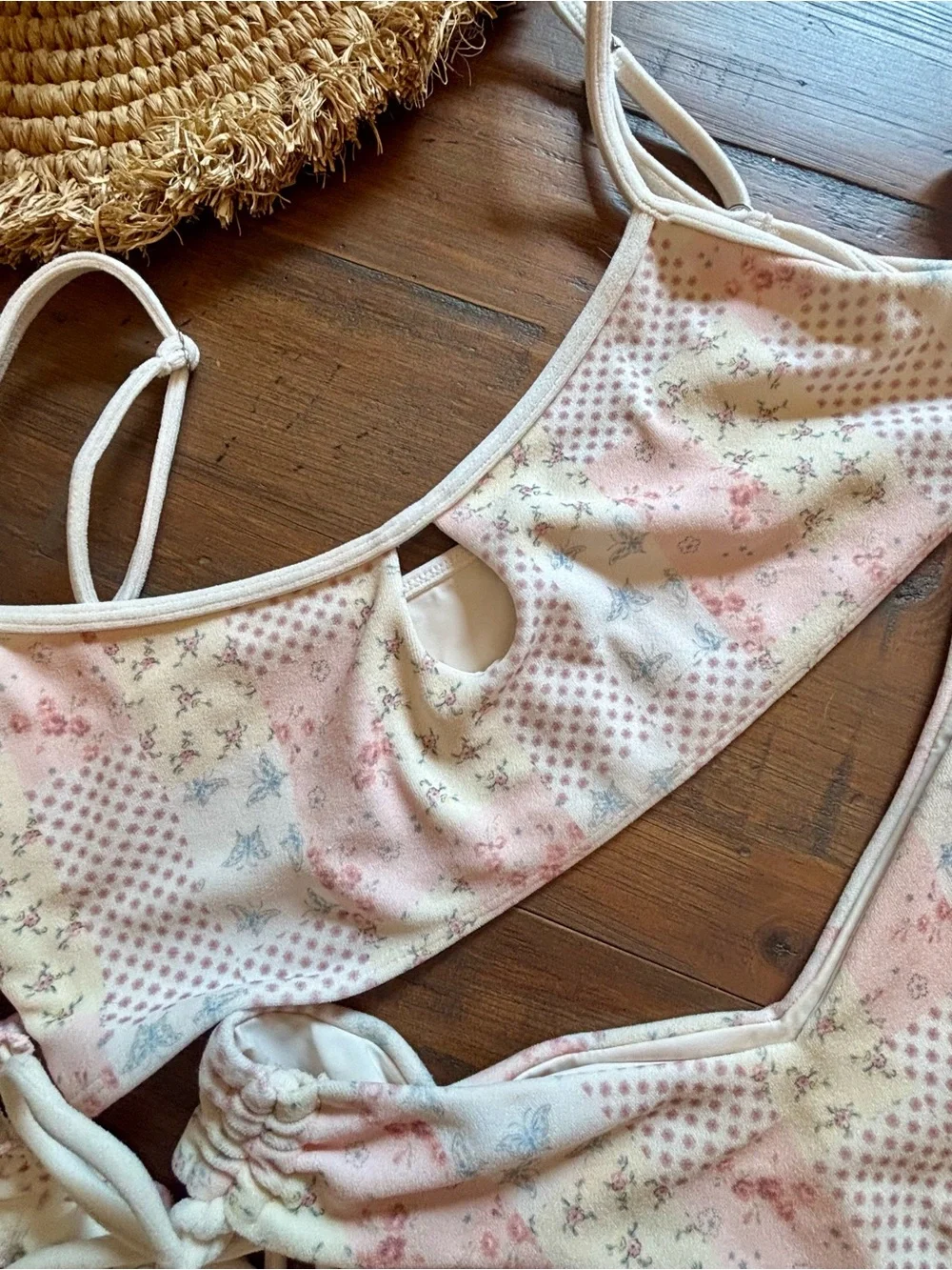 NWT/NWOT Frankie’s bikinis x Sydney Sweeney 4 piece Terry swim set